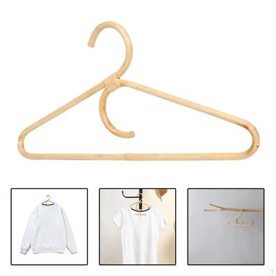 Eleganter Rattan-Kleiderorganizer für Kinder und Erwachsene