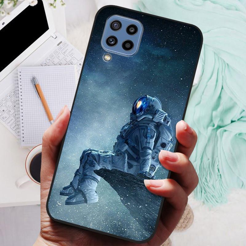 For Samsung M32 Case SM-M325F TPU Luxury Soft Fashion Silicone Phone Case For Samsung Galaxy M32 Coque Back Cover Fundas Shell