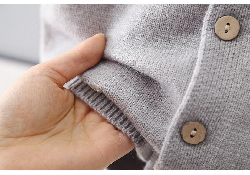 Stylish Children's Knit Sleeveless Cardigan Vest for Spring & Autumn