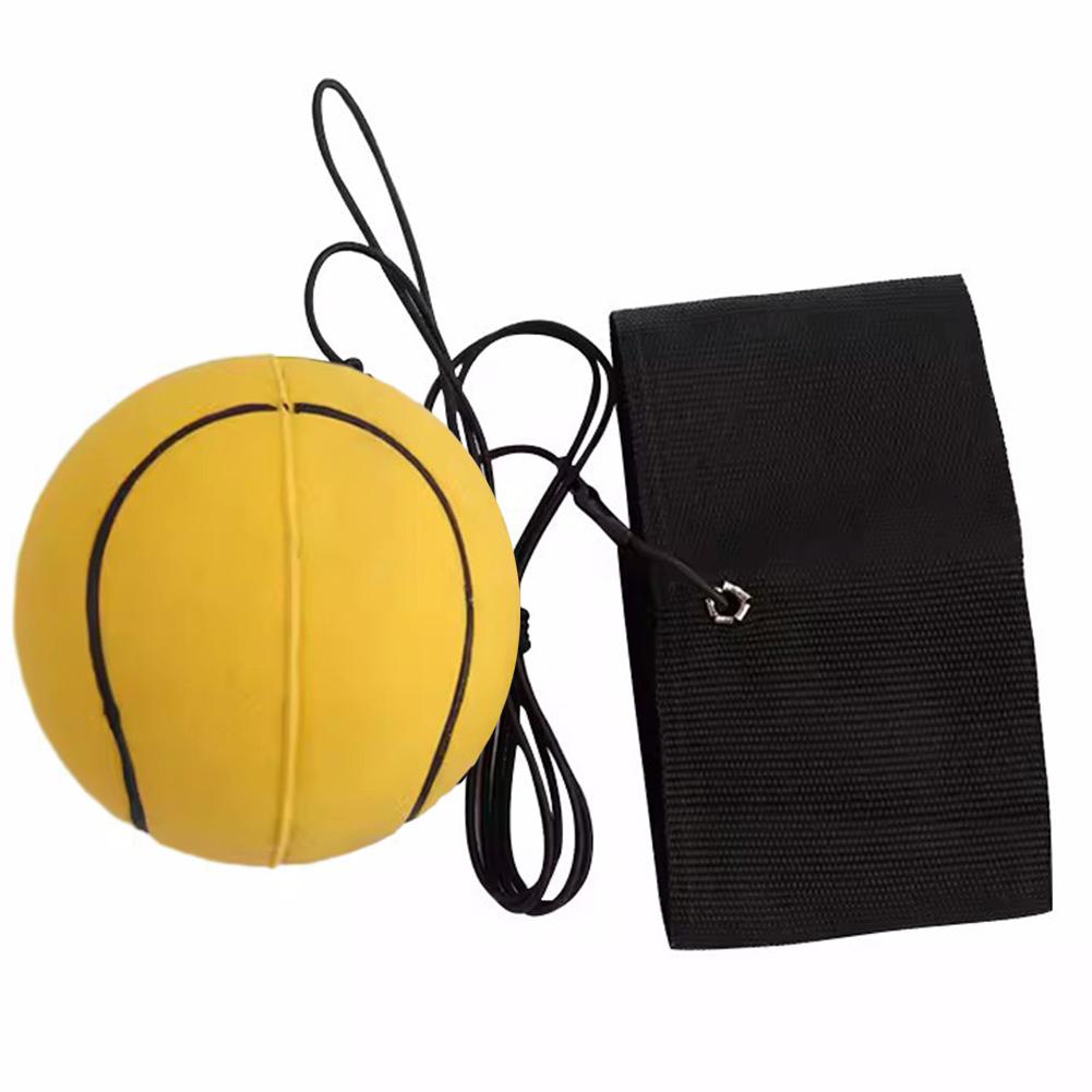 1pc Returned Balls Wrist Elastic Ball Wrist Return Ball Hand Throw Back Ball Exercise Coordination Gift Diameter 6cm