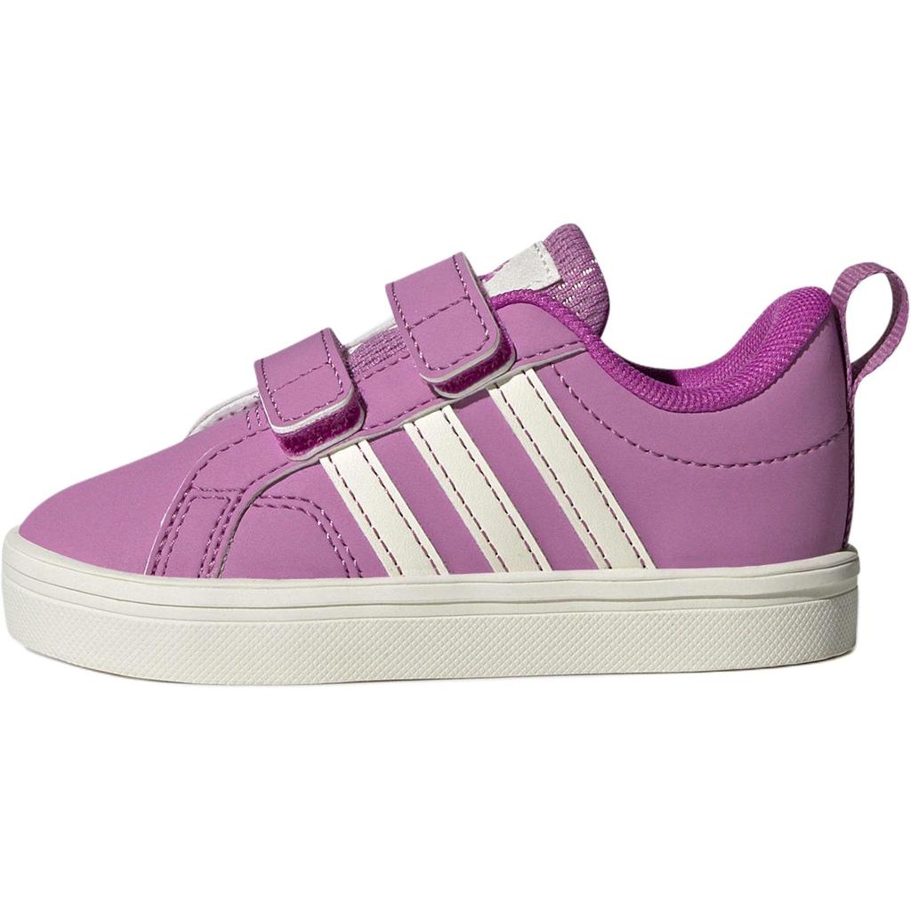 Adidas Vs Pace 2.0 Comfortable Versatile Non-Slip Durable Low-Top Walking Shoes Baby Shoes Purple IE8889