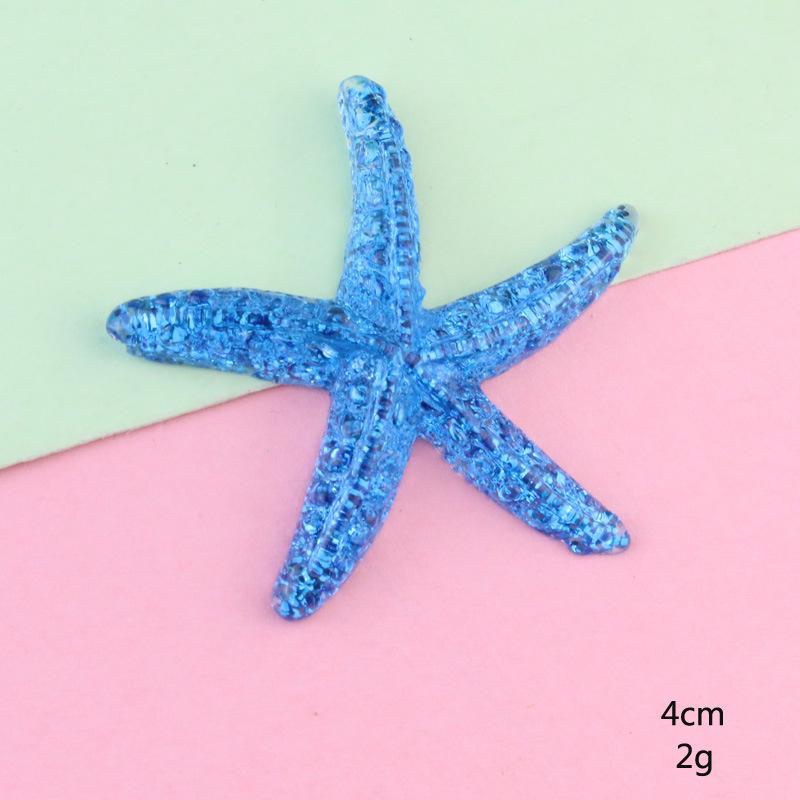

1Pcs New Cute Shining Starfish Flat Back Resin Cabochons Scrapbooking DIY Jewelry Craft Decoration Accessorie Q69