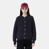 Uniqlo × Comptoir Des Cotonniers Collaboration Fw25 Single-Breasted Round Neck Solid Color Ribbed Edge Casual Loose Knit Sweater Women tops 480025-69