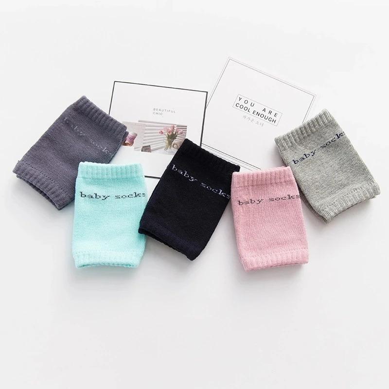 1/2 Pair Baby Knee Pad Kids Safety Crawling Elbow Cushion Infant Toddlers Baby Leg Warmer Knee Support Protector Pads