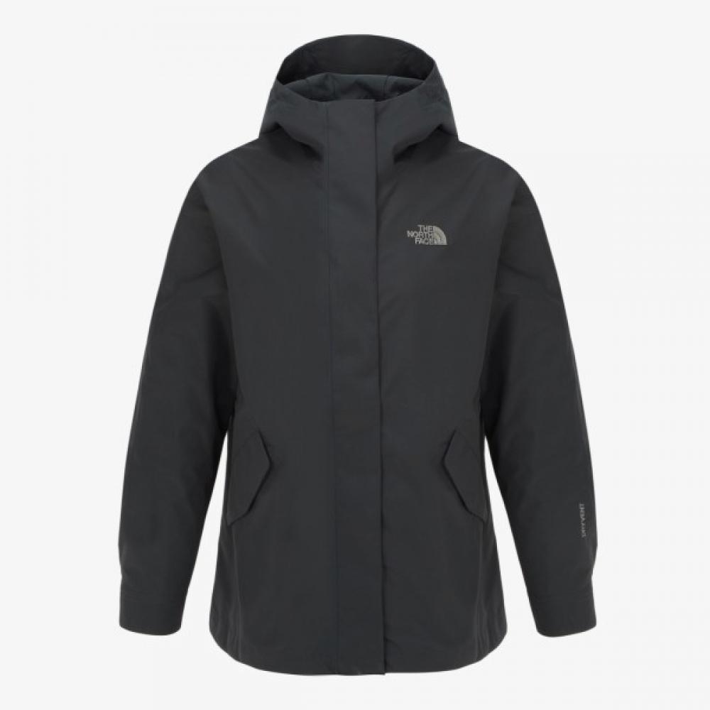 

North Face Women S Convex Parka Waterproof Hiking Jacket Nj2hr34a A charcoal gray/90(M)