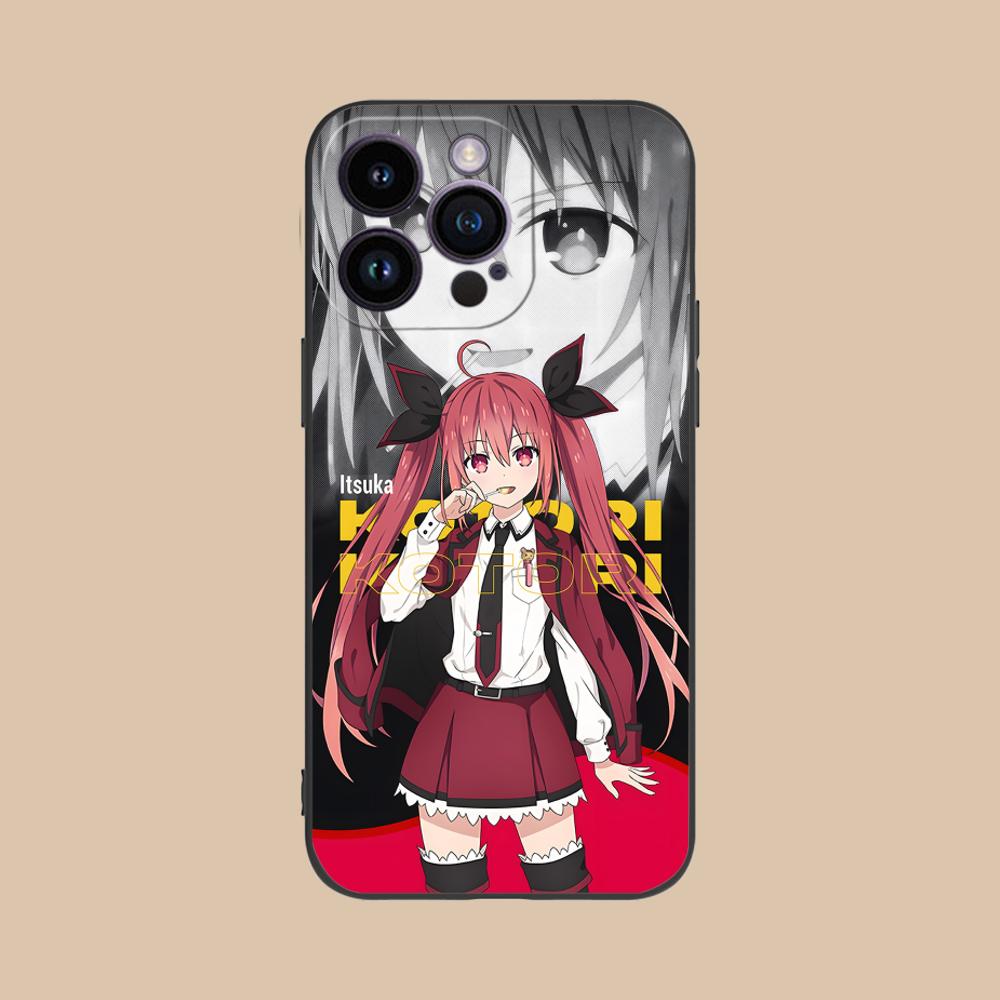 Date a Live Kotori Itsuka Printed Phone Case for iPhone 17 16 15 14 13 12 11 X XR XS 8 7 Air Pro Max Plus Mini TPU Shockproof