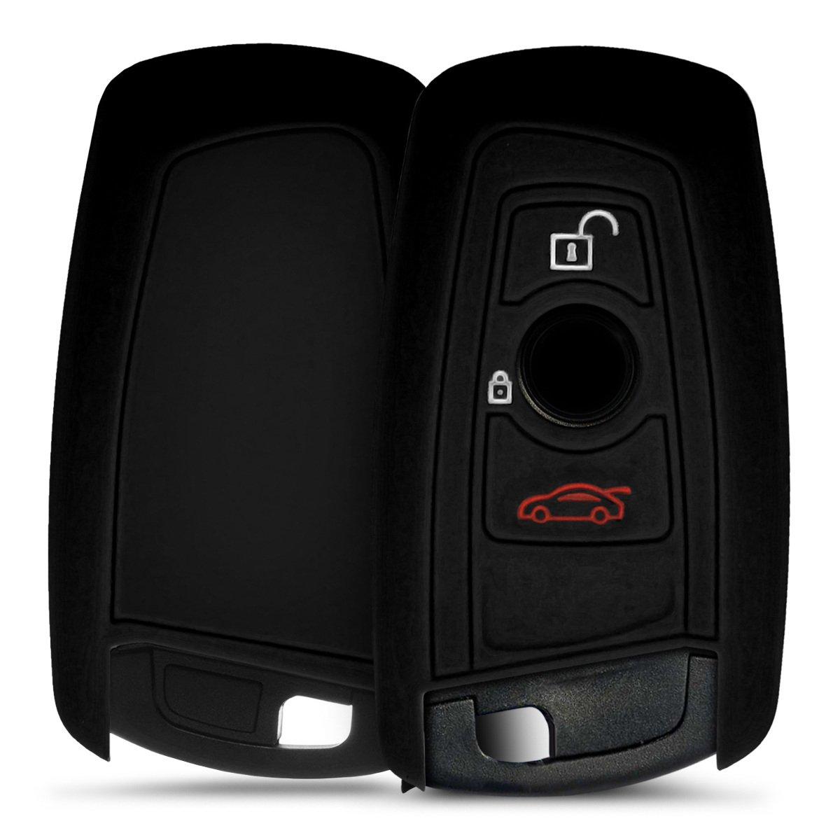 kwmobile BMW 3-Button Car Remote Key (Keyless Go Compatible Models M чёрный