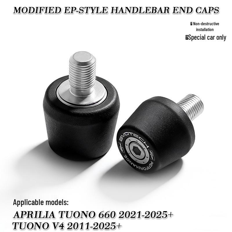 

Aprilia Tuono 660/V4 EP Style Aluminum Handlebar Grips & Bar Ends