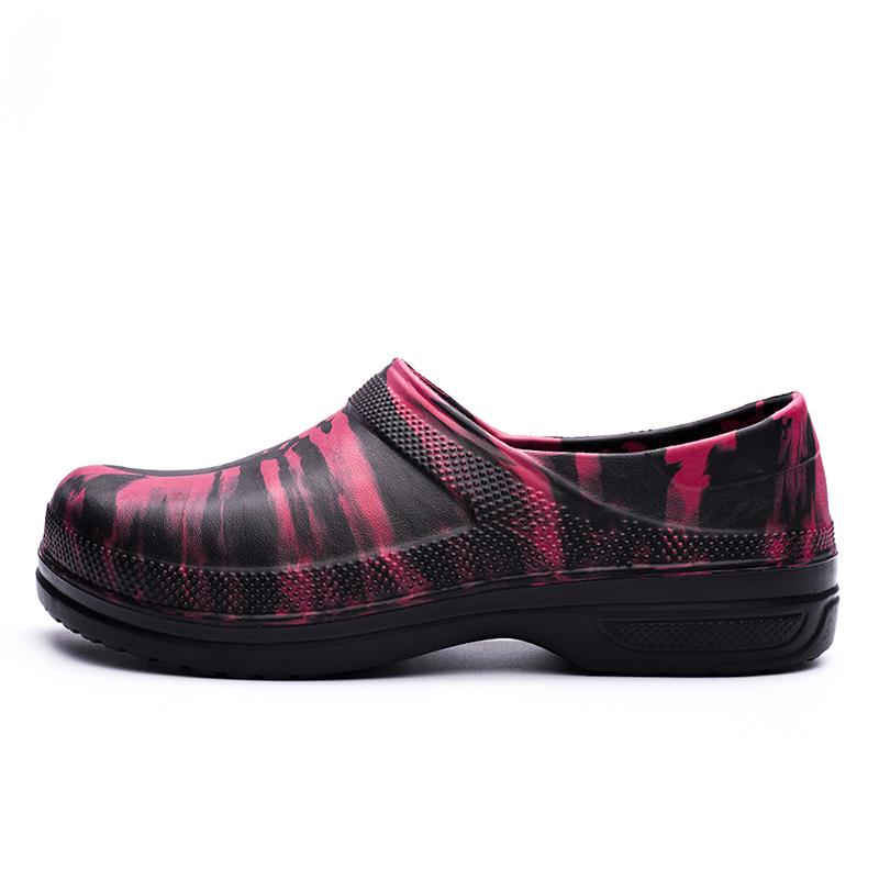High Quality Chef Shoes Non-slip Waterproof Oil-Proof Kitchen Cook Flat Working Shoes Hotel Restaurant Clogs Men Slippers Flat