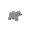 MOC Serie Granja Bosque Escena Crianza Animal Bloques de Construcción Lobo de la Jungla Montura Caballo Oso Marrón Blanco Panda Ladrillos DIY Juguetes para Niños