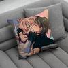 AAya Oosawa And MMitsuki Koga Print Pattern Sofa Cushion Cover Pillowcase Home Party Car Bedding