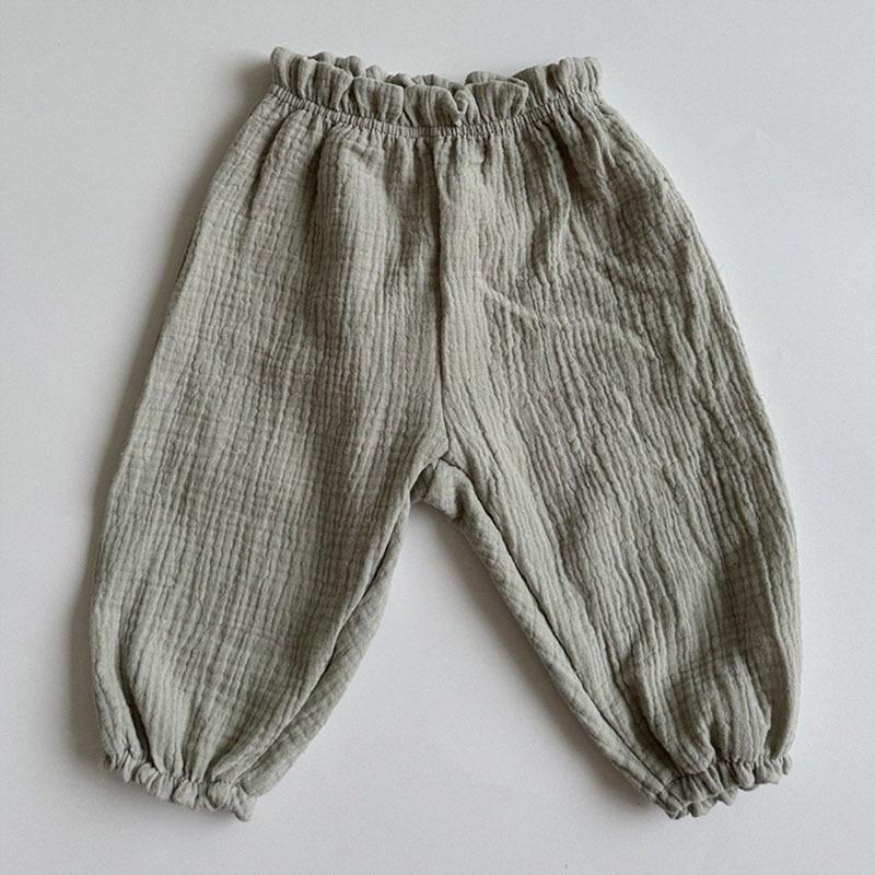 Korean Style Baby and Toddler Summer Floral Lantern Pants