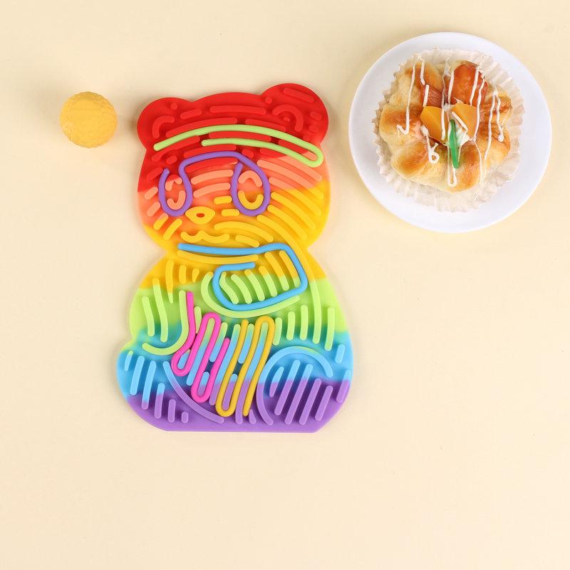 

Cross-Border Sensory Silicone Decompression Twisty Board