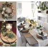 12/17/20/22/25pcs Round Wood Slices Sets for Weddings Family Party Natural Wood Slices for Christmas Various Seasons Festivals