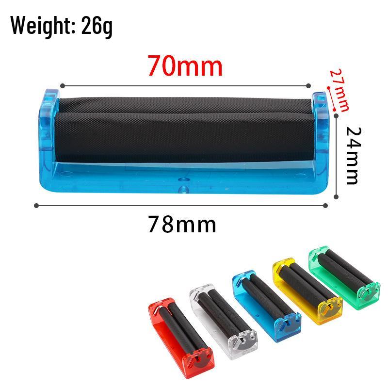 Portable Manual Plastic Cigarette Roller - Easy To Use Hand-Rolled Cigarette Machine