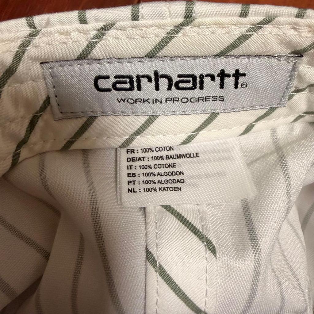 Used Carhartt WIP striped cap