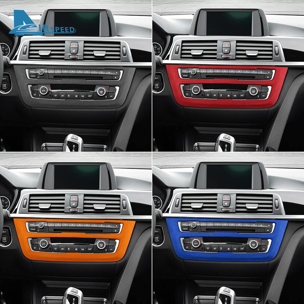 Interior Interior Sticker for 3GT F30 F32 F33 F34 325i 3 4 Series 13-18 Center Console CD Panel Interior Panel