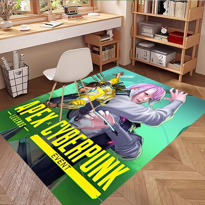 Apex Legends Print Rug, Washable Floor Carpet, For Entryway Dorm Laundry Room Office Study, Home Decor Birthday Christmas Gift