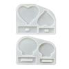Heart Shape Shell Photo Frame Silicone Mould For Resin Crafting And Home Decoration