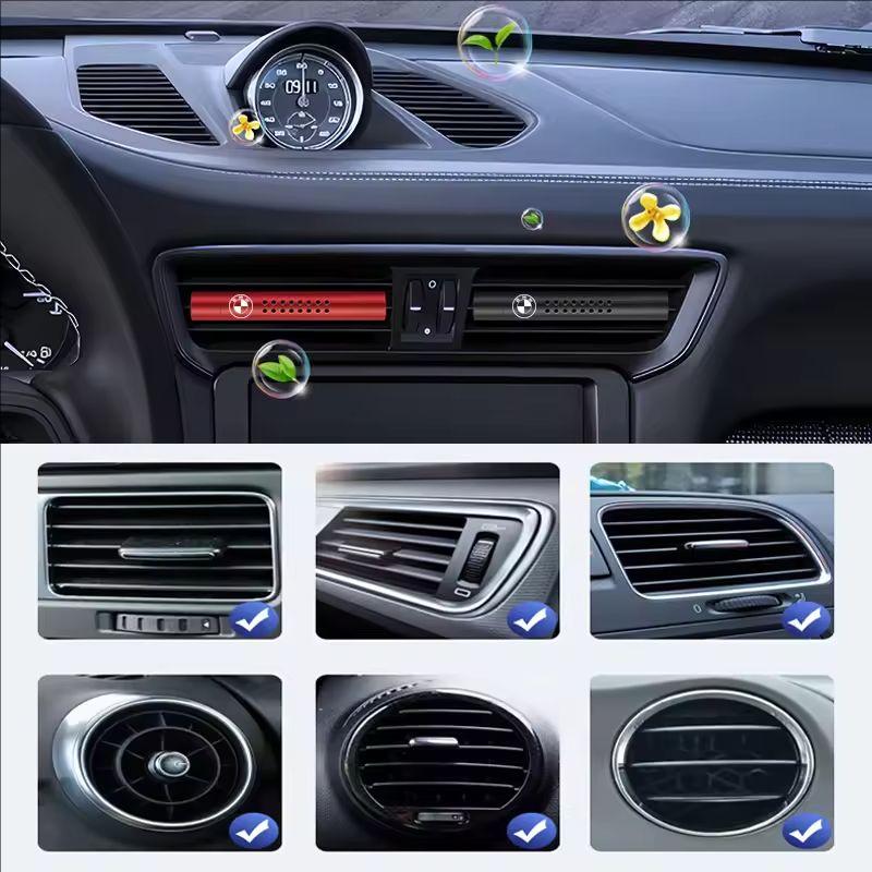 Car Air Outlet Perfume Clip Lasting Aromatherapy Auto Accessories For BMW M E30 E36 E39 E46 E60 E64 E70 E85 E87 E90 E83 /Sticker VEMZG1