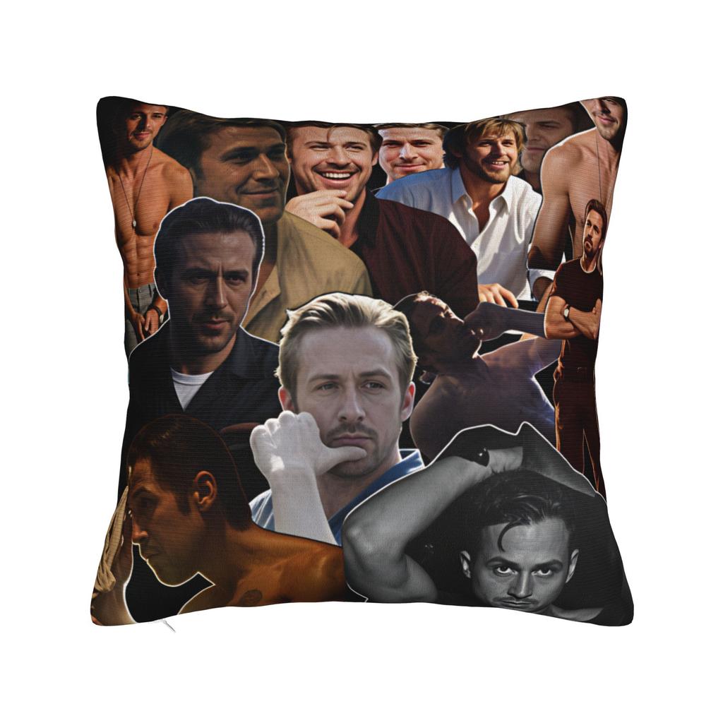 ryan gosling eats his cereal Pillow Cover Comfy Cushion Cover Novelty Pillow Case For Wedding Party Home Decor