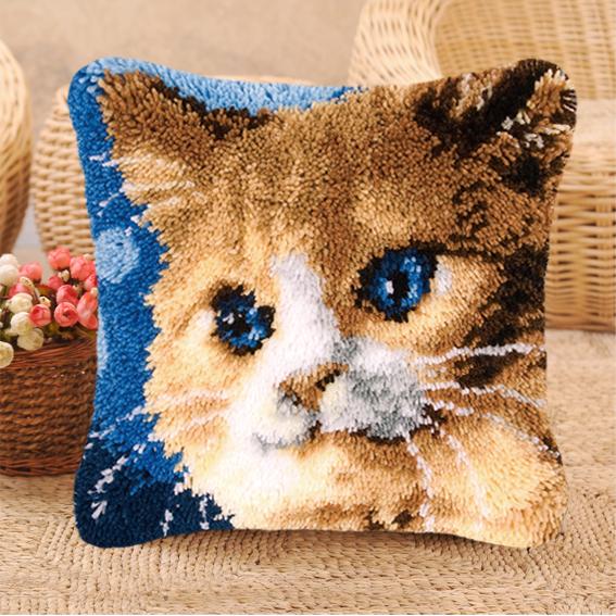 Nicediy Animal Needlework Crochet Latch Hook Rug Kit DIY Mat Tapijt Kits Accessories Carpet Embroidery Knitt Handmade Room Floor