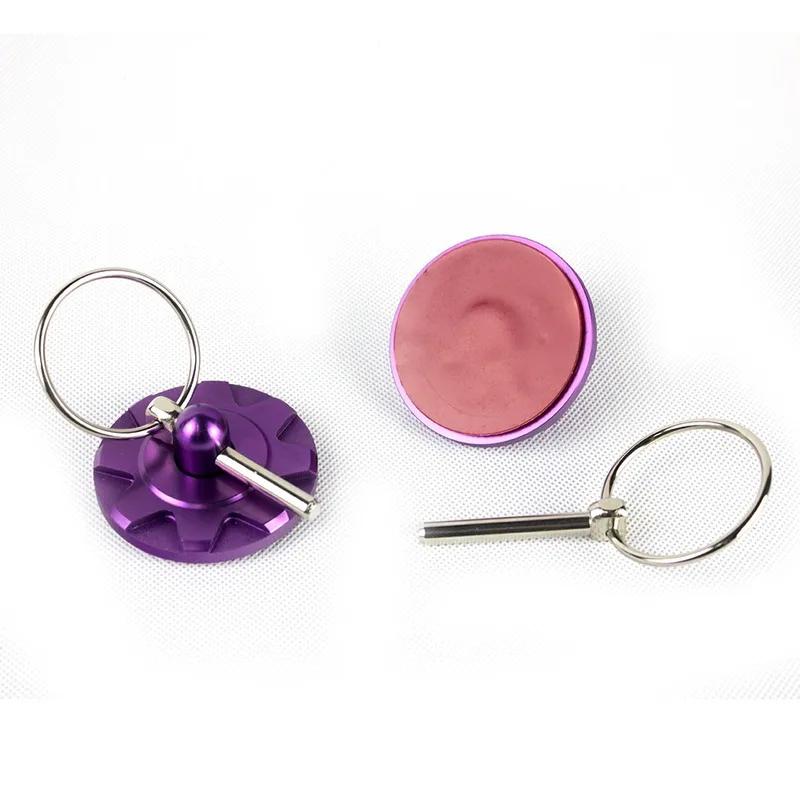 Universal Aluminum Hood Pins Lock with Quick Latch Rope Hood Lock Clip Kit for Racing Car Engine Bonnets without Drilling