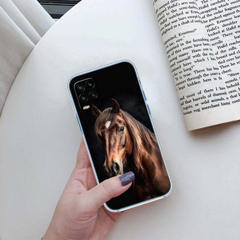 MH57 Fine Horse Phone Case for Motorola Edge 20 30 S30 40 50 Fusion Lite Plus Pro Neo Ultra One Power Action Macro Hyper Vision Zoom