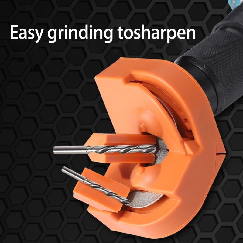 Precise Drill Bit Grinder Drill Bit Sharpener for Sharpening HSS, Carbides, Cobalt Bits Enhancer Improved Tool Life
