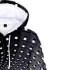 Unisex Men's 3D Printing Creative Round Neck Casual Long Shirts Top Blouse