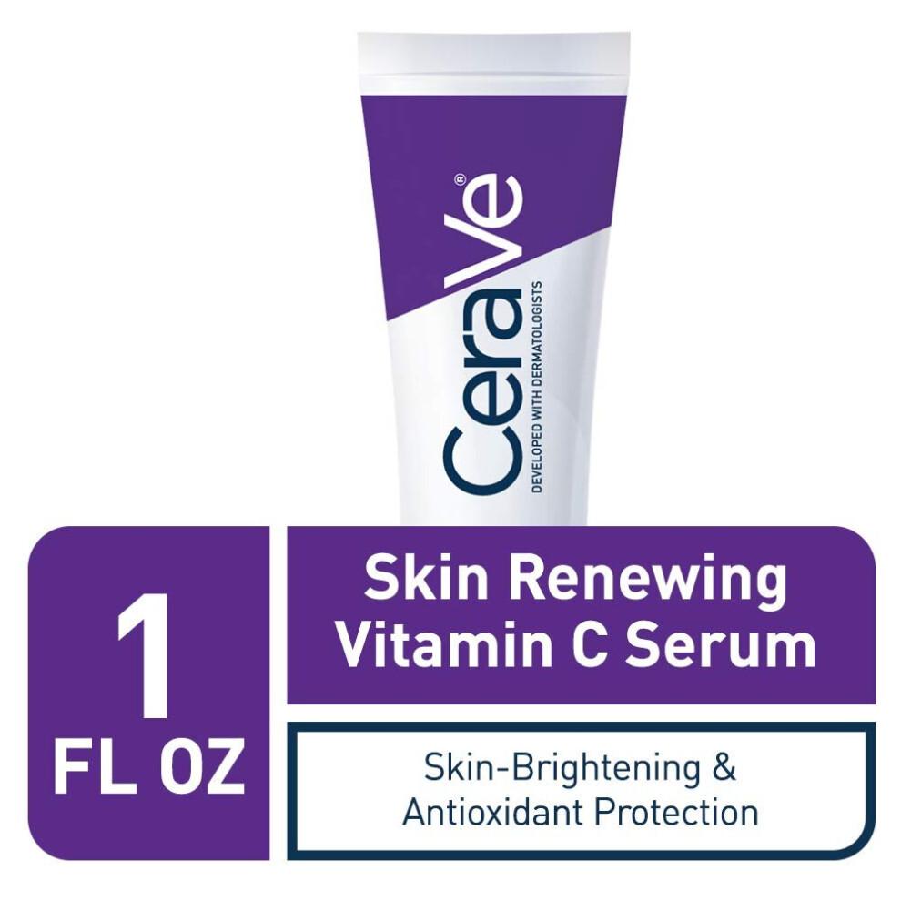 Vitamin C Serum with Hyaluronic Acid | Skin Brightening Serum for Face with 10% Pure Vitamin C | Fragrance Free | 1 Fl. Oz