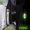 4PCS/set Car Reflective Safety Strip Stickers For Ford Fiesta Ranger Focus Kuga Mustang S-MAX Transit Mondeo Esco