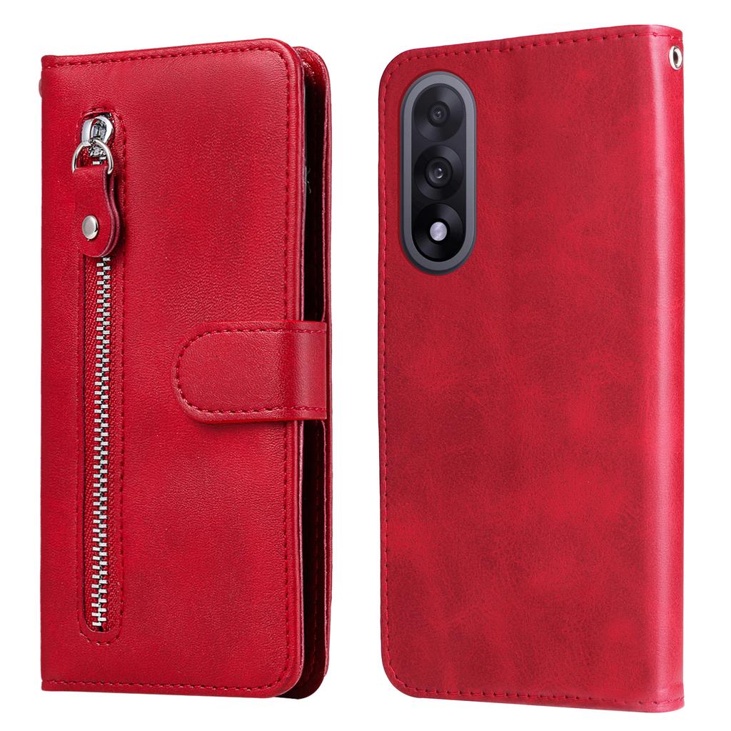 Huse din piele PU pentru OnePlus Ace 5 Ultra 5G/OnePlus Nord 5 5G cu buzunar cu fermoar, portofel, husă de telefon cu suport