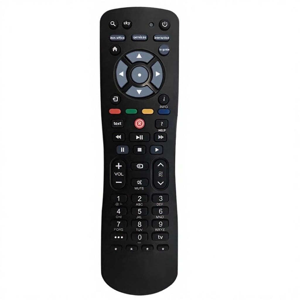 SKY Multifunction Smart TV Remote Control with 8-12m Range Compatible with SKY Multifunction Smart TV