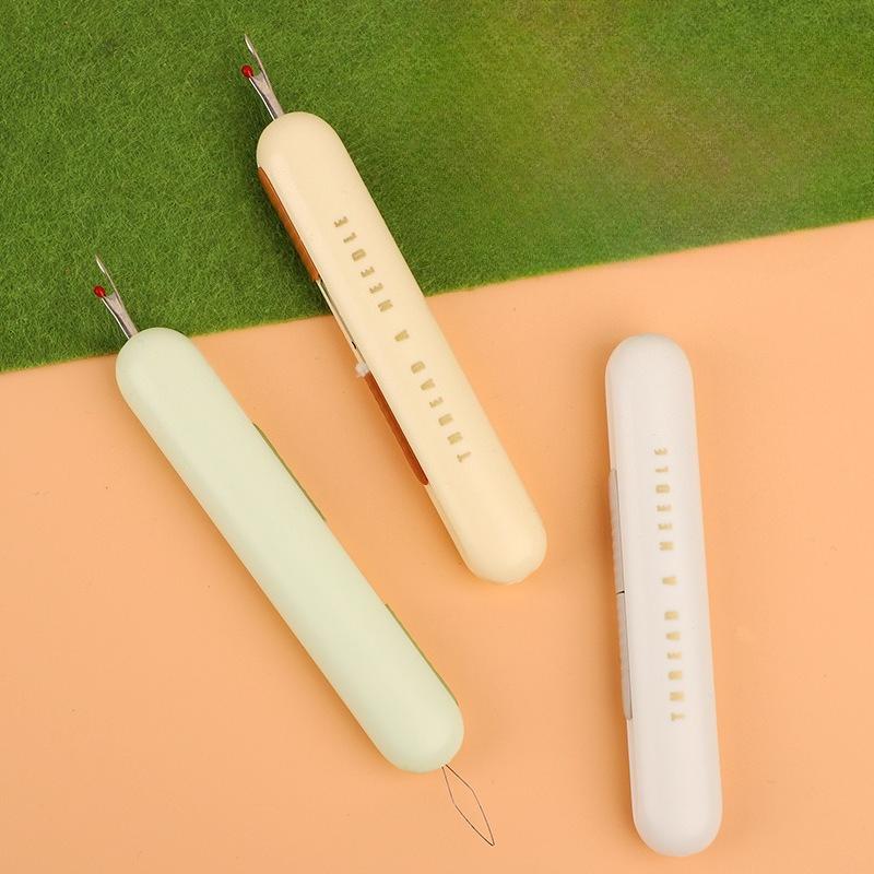 Multifunctional Two-in-one Needle Threading and Knot Removal Tool, Household Sewing Thread Picker, Special Thread Threading Tool for The Elderly