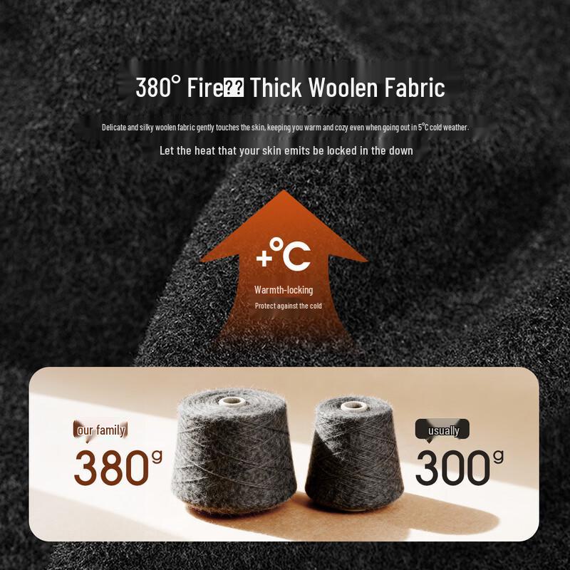 Zimowa spódnica damska Shangdubila z wysokim stanem, plisowana, w kształcie litery A