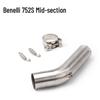 Huanglong Series Motorcycle Exhaust Pipe for Benelli 300/600/502C/Hurricane 302/752