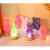Bear Rabbit Candle Molds for DIY Candle Valentines Christmas Gift