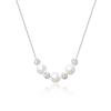 [Puliyunxiang] Pearl-Look Beaded Necklace for Women – Crystal Ball Sparkle, Gorgeous, Elegant Design