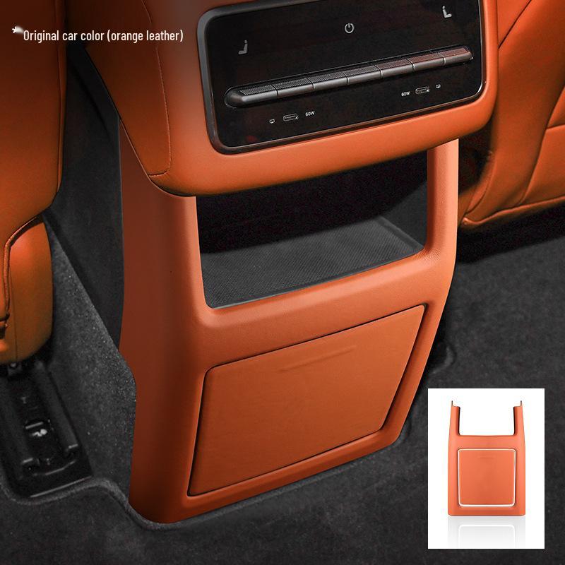 Ideal L8 Original Car Leather Interior Accessories: Central Control Panel, Armrest Box Cover – Same Color Modification.