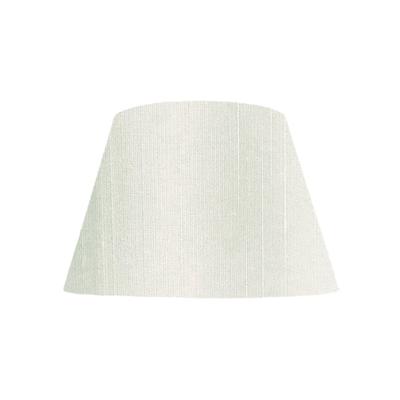 Lampshade Replacement Lampshade, Holder Type, 36cm Diameter, Shantung, Ivory, H-36233