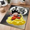 Goku'S Many Forms Printed Rug Nonslip Durable Carpet For Study Reading Area Home Party Decor Birthday Gift