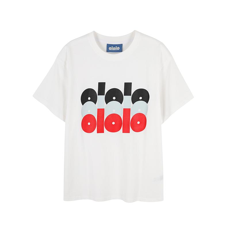 Ollollo Triplet T-Shirt White Note/S