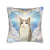 Funny Smiling Meowl Cat (2) Pillow Case Morden Pillow Cover Design Pillowcases For Sofa Bedroom Home Decor