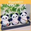Adorable Cute Panda Plush Pendant Toy For Bag Charm Keychain 14cm Soft Material