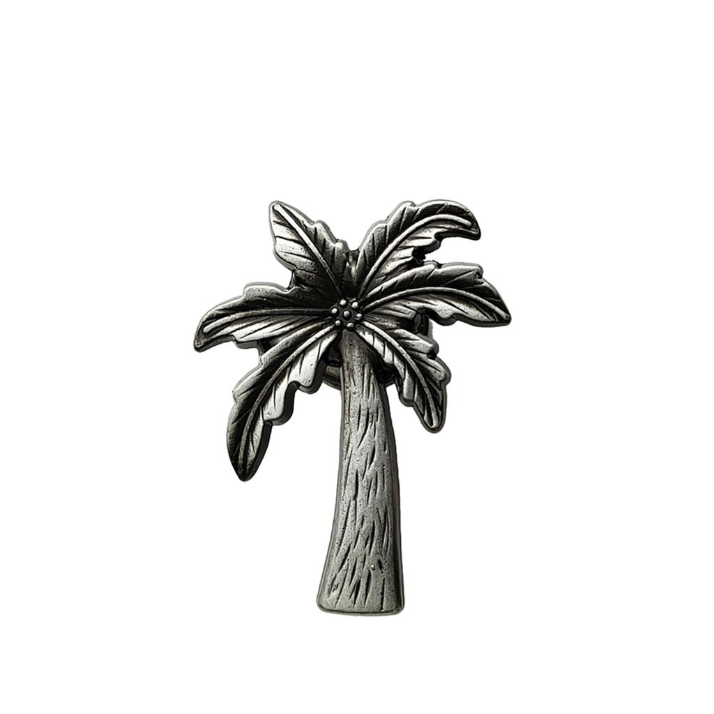 Agregue un toque de sofisticación a sus gabinetes con perillas para gabinetes, cajones y manijas decorativas de aleación de metal hechas de palma de coco
