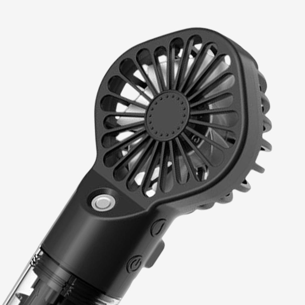 Portable Handheld Misting Fan Mini Makeup Lash Fans 4 Speeds Water Spray Fan