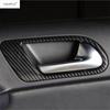 Car Inner Door Pull Doorknob Handle Hand-clasping Bowl Cover Trim Accessories Interior For Volkswagen VW Tiguan MK1 2008 - 2015