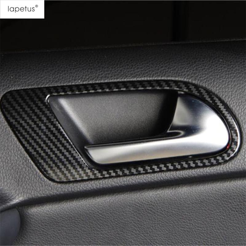 Car Inner Door Pull Doorknob Handle Hand-clasping Bowl Cover Trim Accessories Interior For Volkswagen VW Tiguan MK1 2008 - 2015