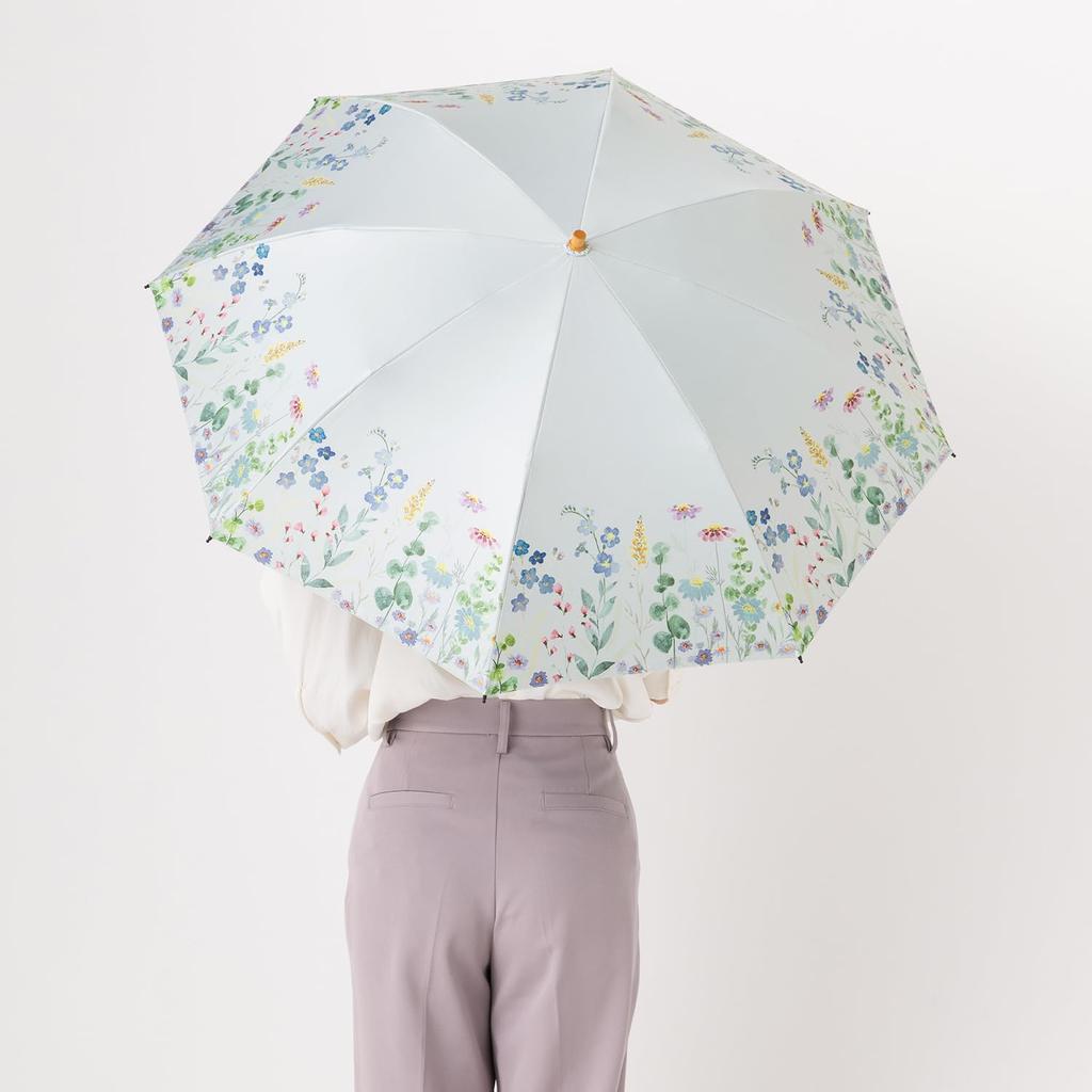 Cool Plus Folding UV Heat and Light 50cm X 8 Light UV Protection Heat and Light Grade 1 Parasol, Blocking, Women's, Ribs, 100% Blocking, 99.9%+